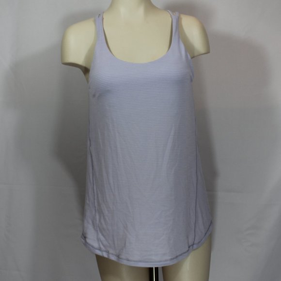 Lululemon athletica Free To Be Wild Sports Bra Strappy Scoop purple Top size 8 - Picture 2 of 6
